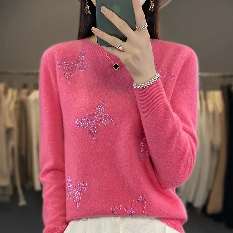 Adelina | Vlinder Trui