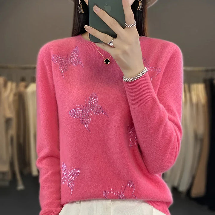 Adelina | Vlinder Trui