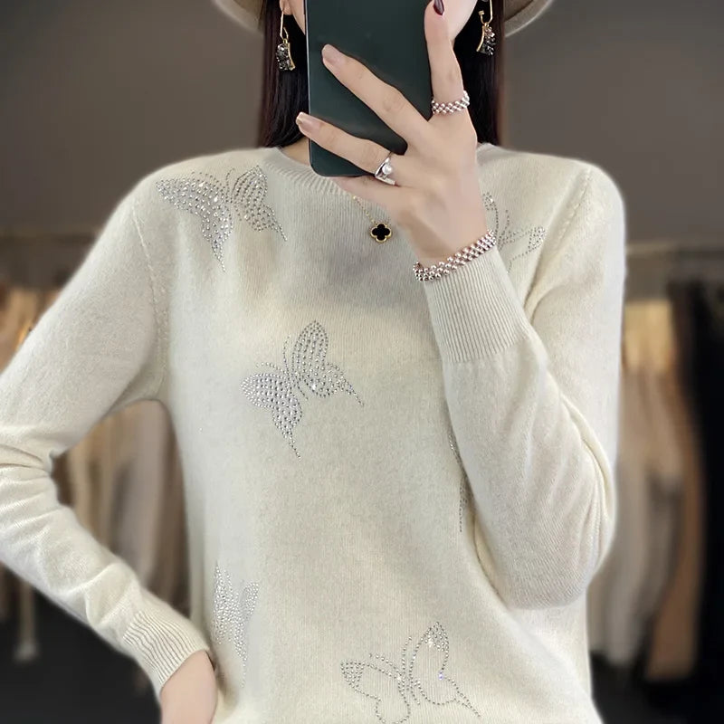 Adelina | Vlinder Trui