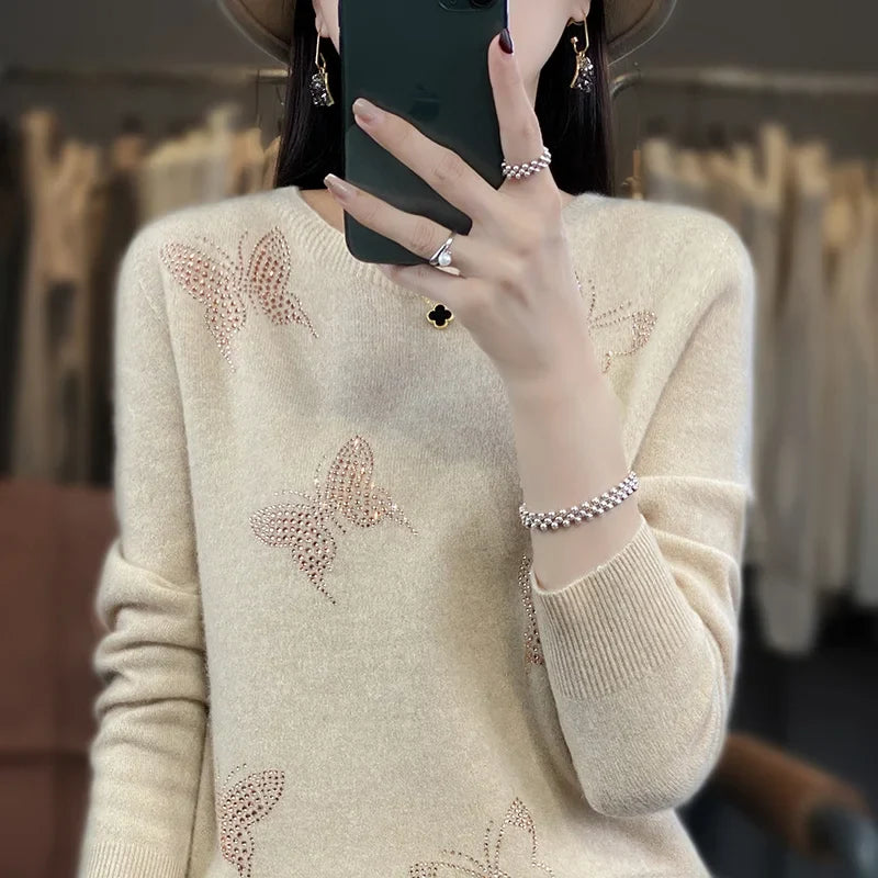 Adelina | Vlinder Trui