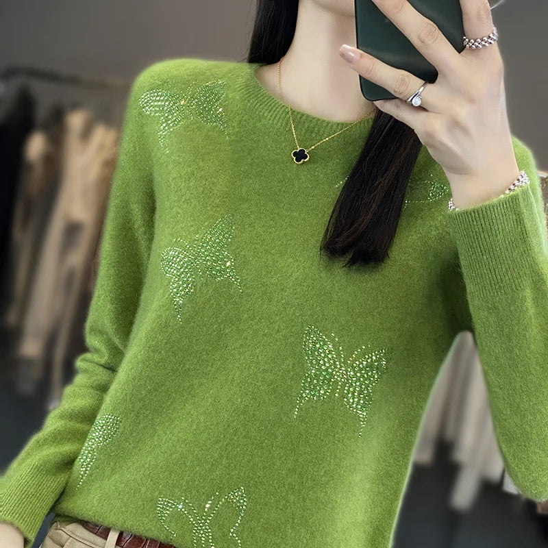 Adelina | Vlinder Trui